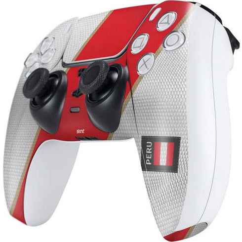 Peru Soccer Flag PS5 Controller Skin